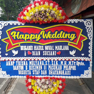 Bunga Papan Wedding